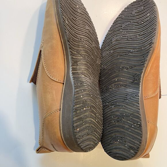 Tommy Bahama Eaton Mens Sz 10 Brown Leather Loafer Slip-On Comfort main image 8